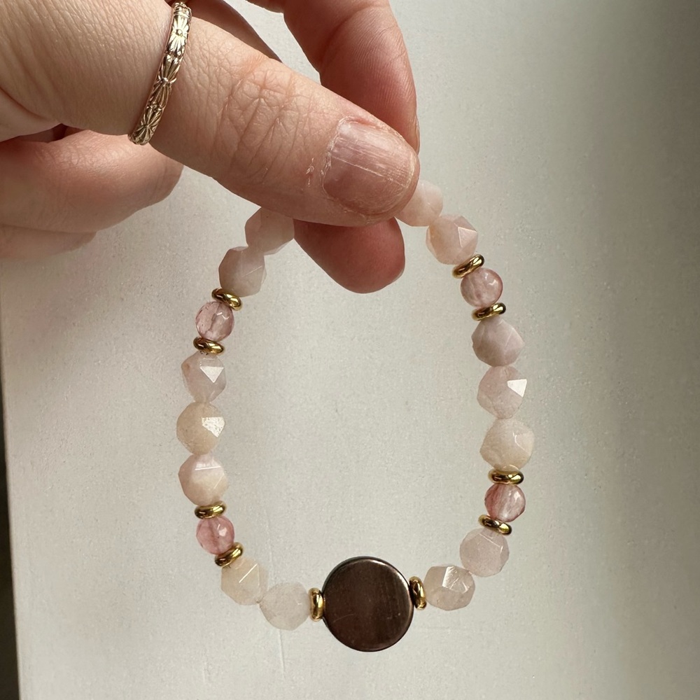 Tjazelle Rose Quartz One of a Kind